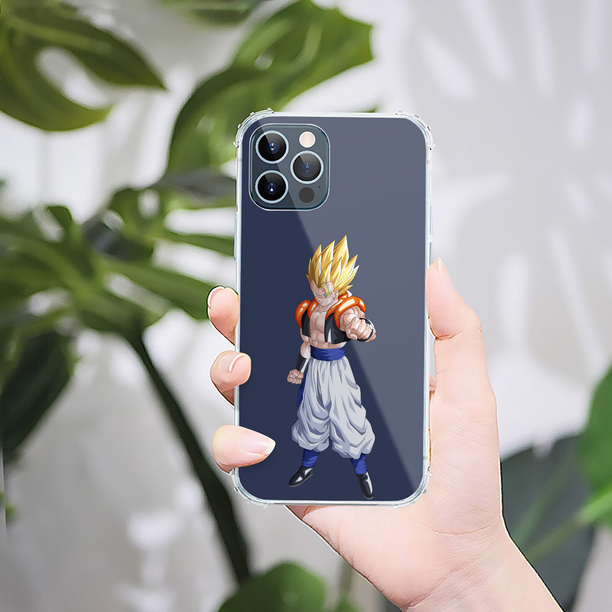 （画像用） ドラゴンボール ベジータ四世（Bejīta Yonsei）DRAGON BALL Vegeta IV 【iPhone 12シリーズ対応】透明スマホケース（クリアソフトケース）